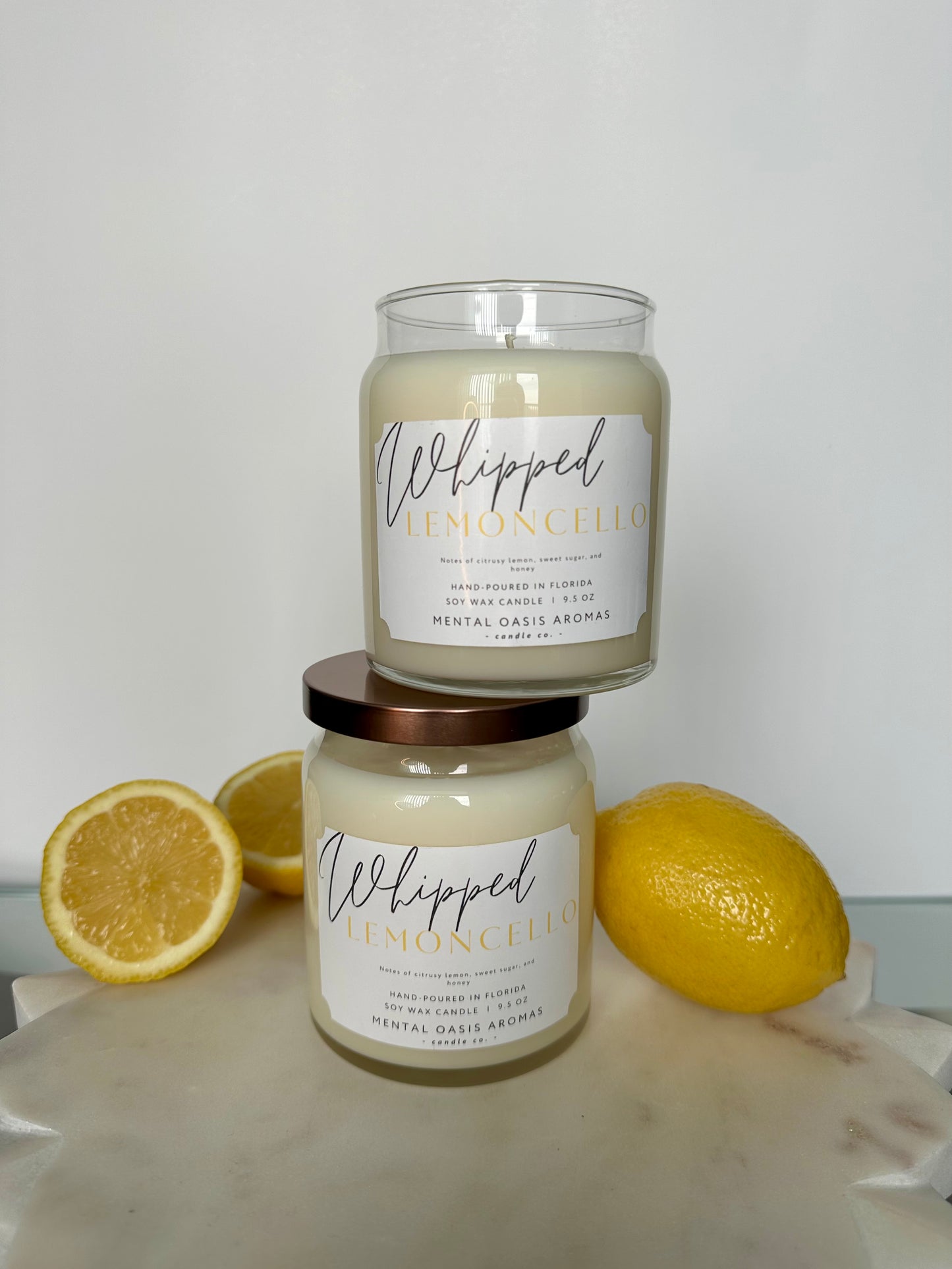 Whipped Limoncello Soy Wax Candle