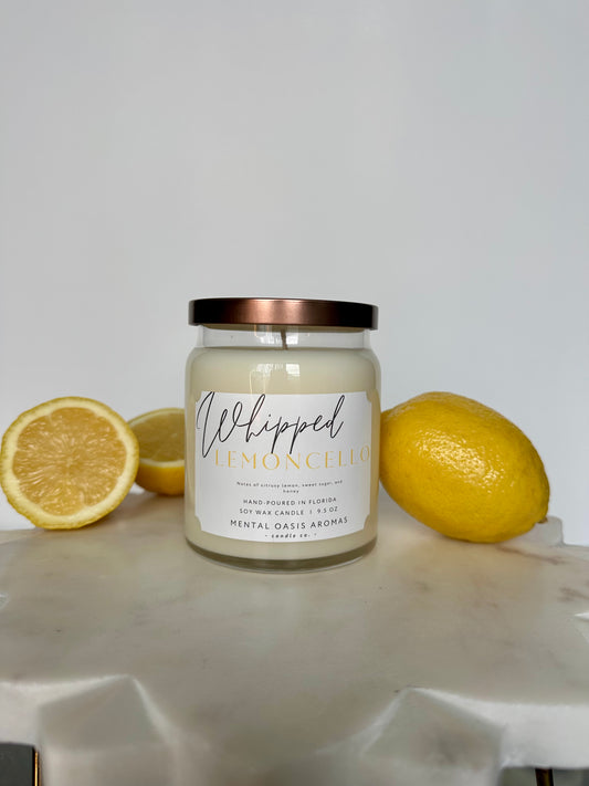 Whipped Limoncello Soy Wax Candle